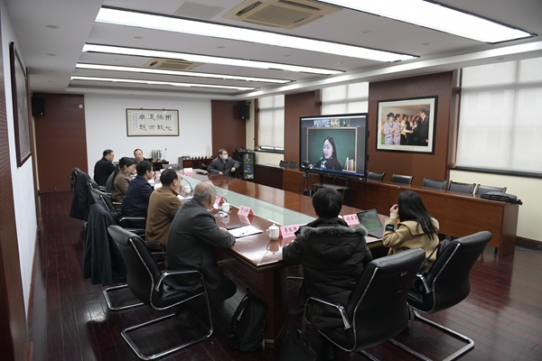 江苏常州与教育部课程教材发展中心召开年度工作视频会